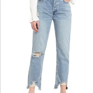 Free People Straight Leg Jeans